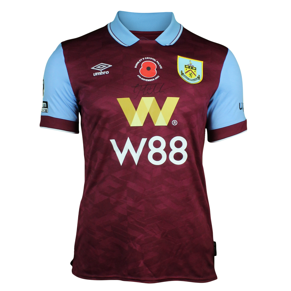 Connor Roberts Burnley shirt