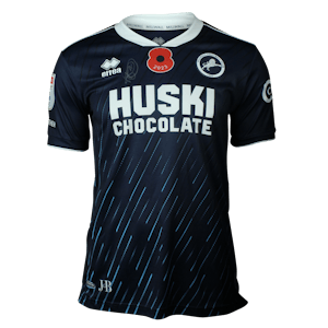 Shaun Hutchinson Millwall shirt