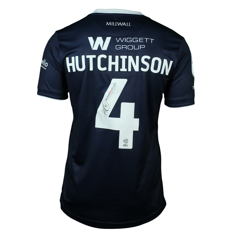 Shaun Hutchinson Millwall shirt