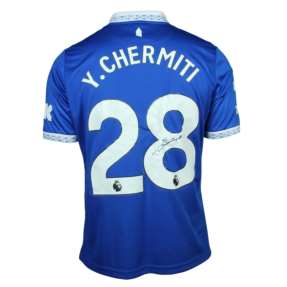 Youssef Ramalho Chermiti Everton shirt