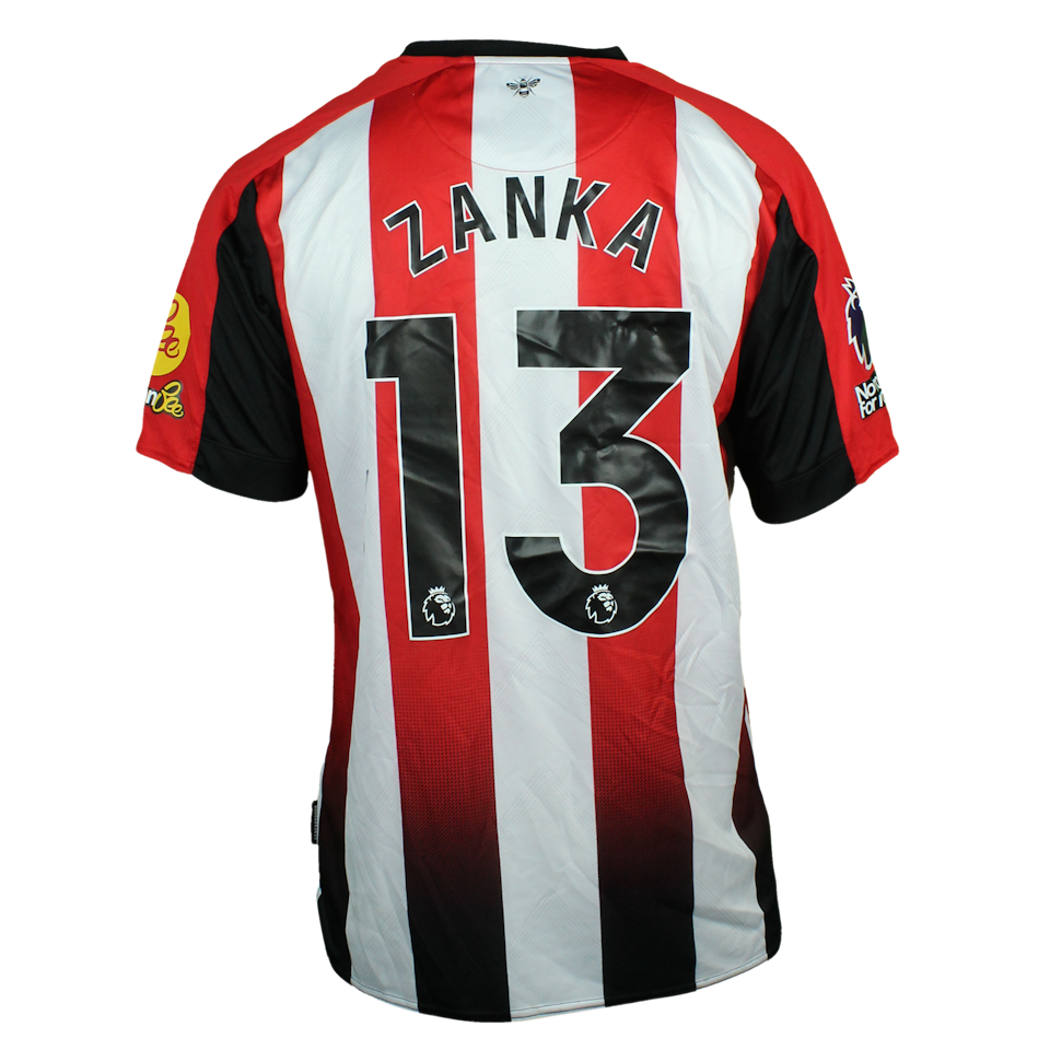 Camisa de Mathias Zanka Jørgensen Brentford