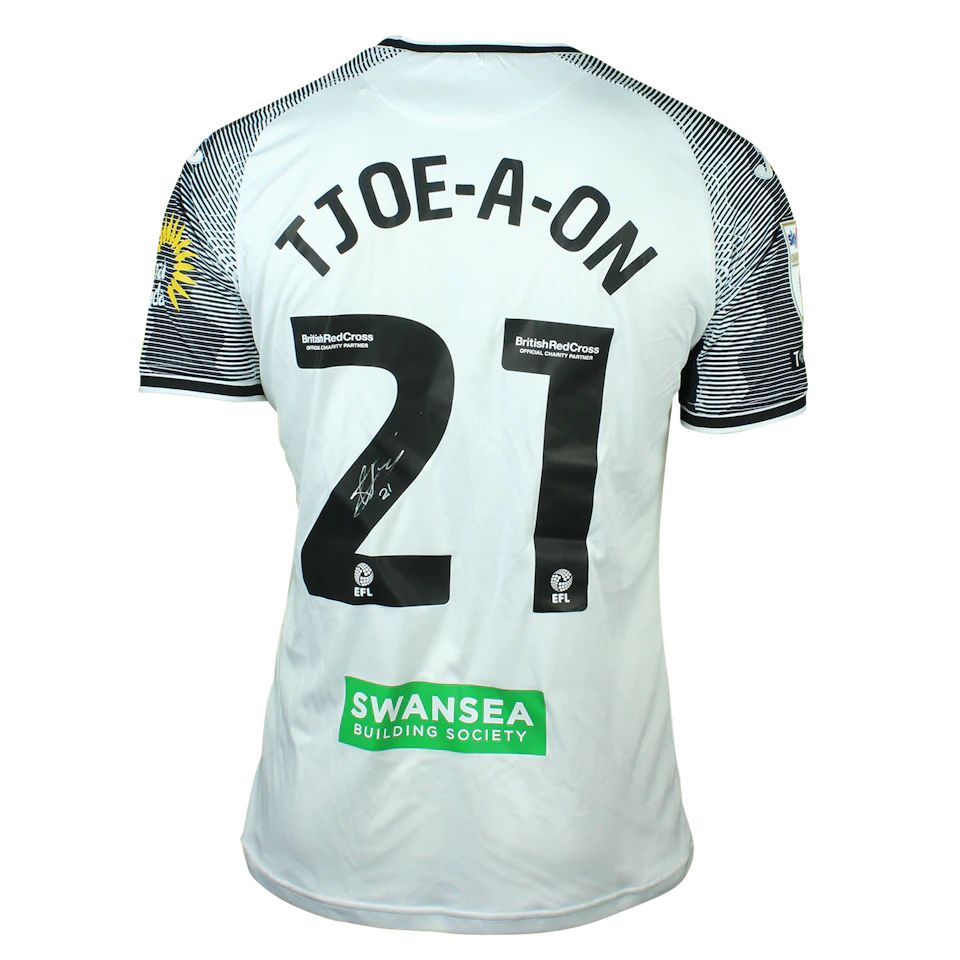 来自Swansea City的Nathan Tjoe-A-On球衣
