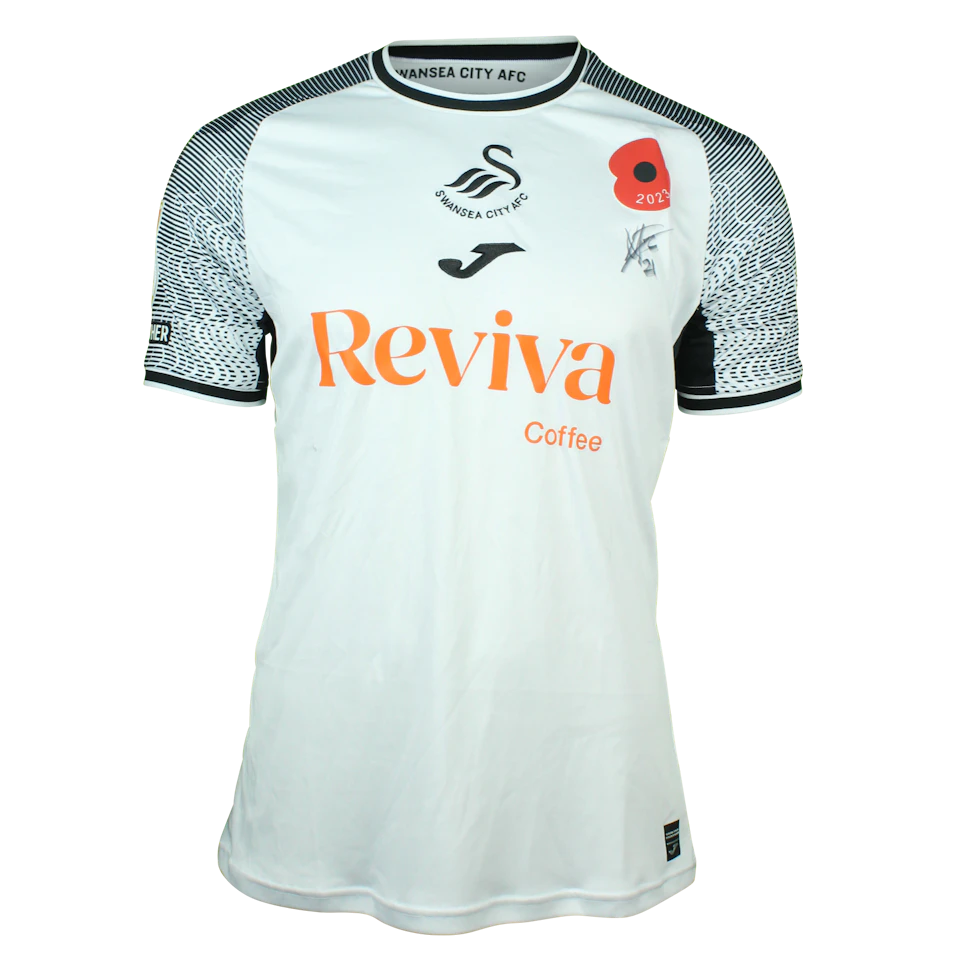 来自Swansea City的Nathan Tjoe-A-On球衣