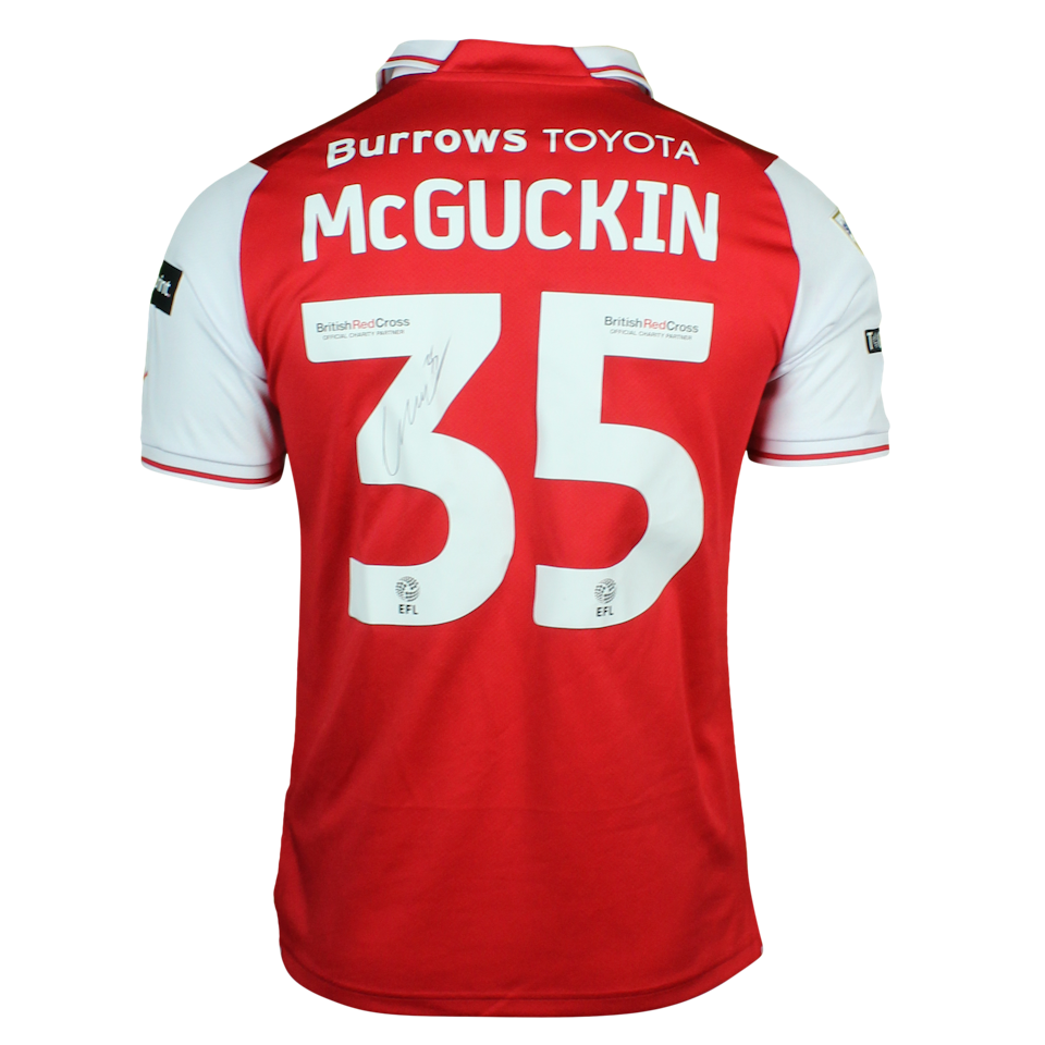 Ciaran McGuckin Rotherham United shirt