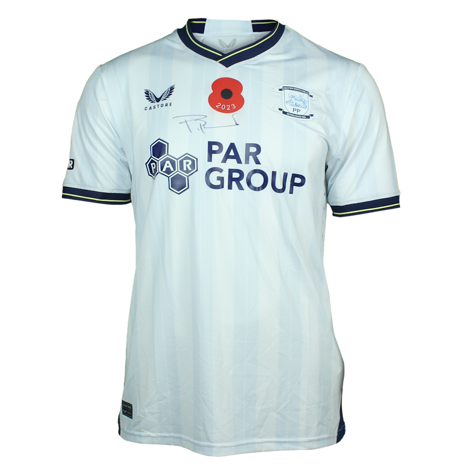 Patrick Bauer Preston North End shirt