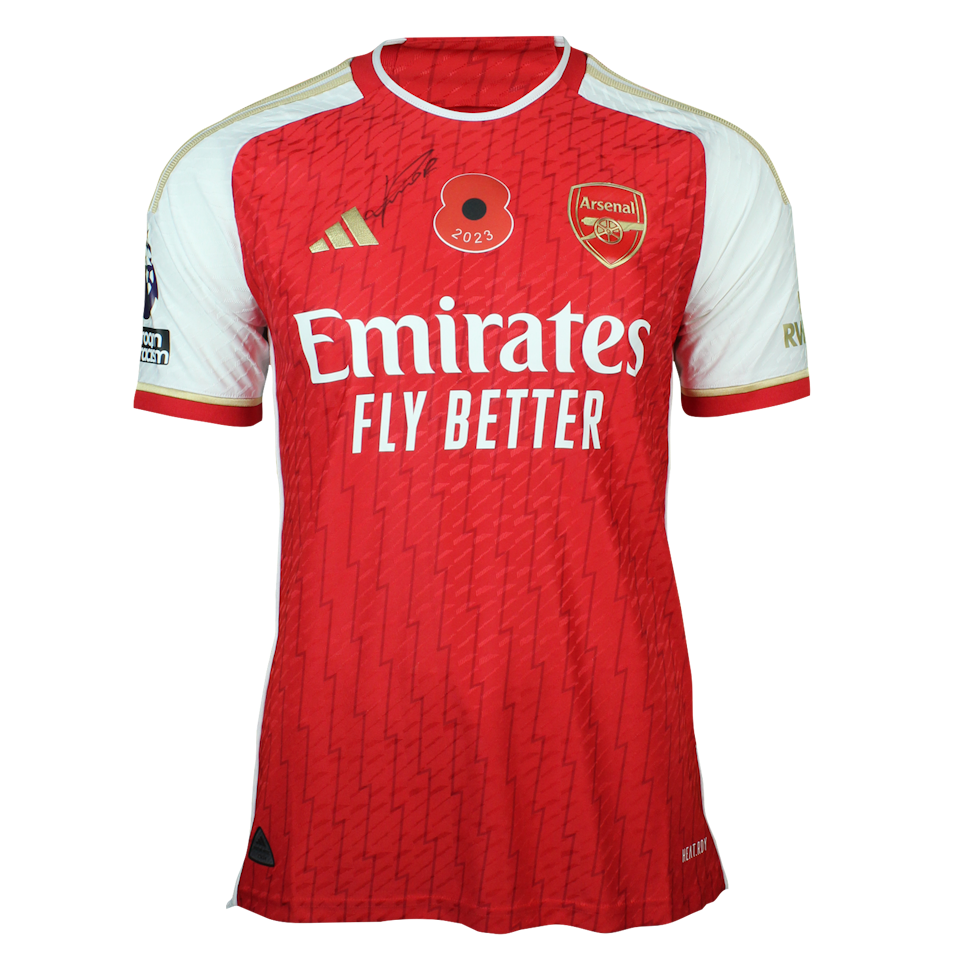 Jakub Piotr Kiwior Arsenal shirt