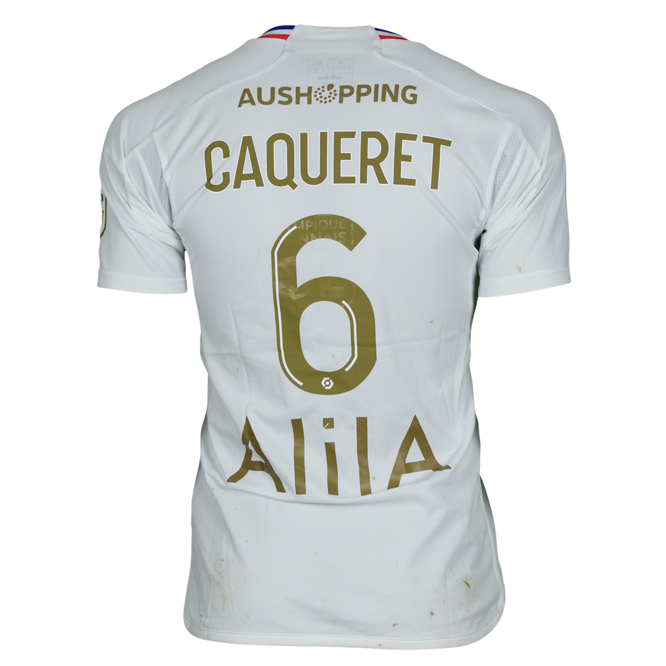 Maillot de Maxence Caqueret (Olympique Lyonnais)