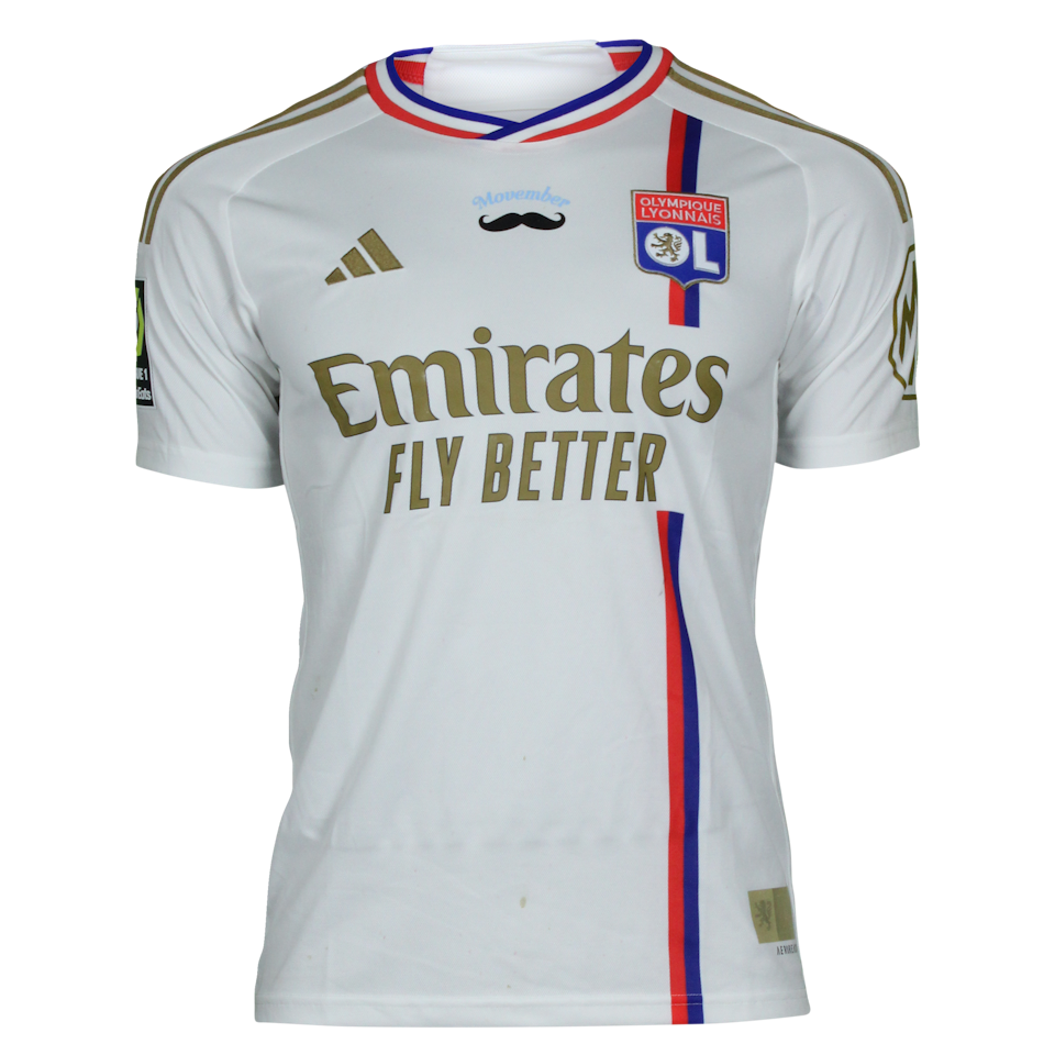 Maillot de Maxence Caqueret (Olympique Lyonnais)