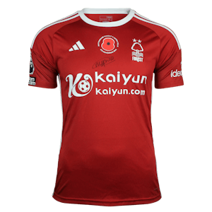 Morgan Gibbs-White Nottingham Forest shirt