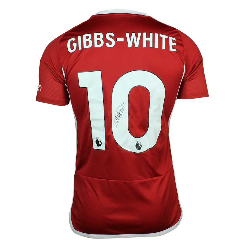 Camisola de Morgan Gibbs-White, Nottingham Forest