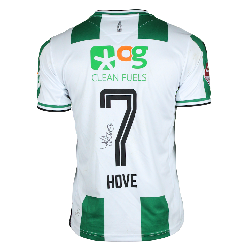 Johan Hove FC Groningen jersey