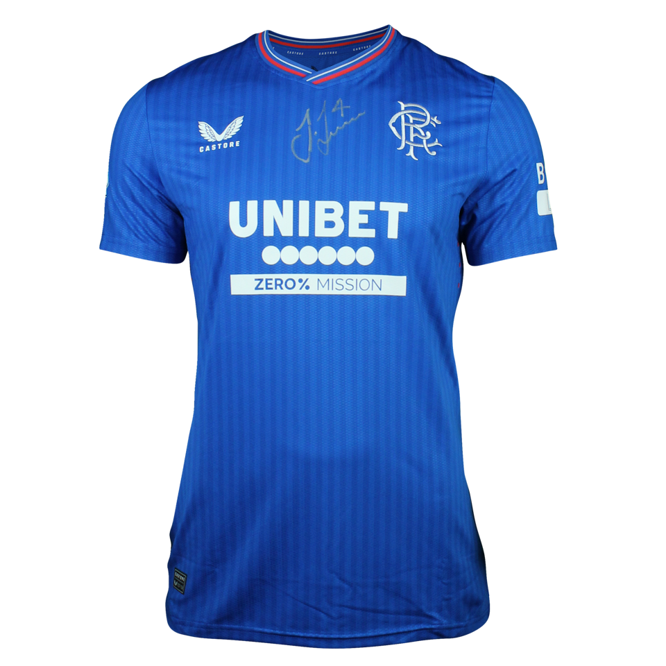 John Lundstram Rangers jersey