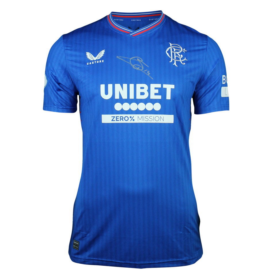 Sam Lammers Rangers jersey