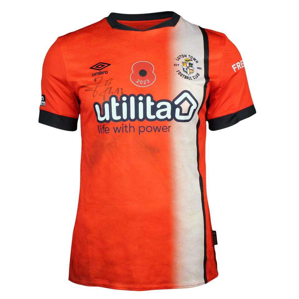 Issa Kabore  Luton Town shirt
