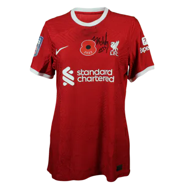 来自Liverpool Women的Mia Enderby球衣