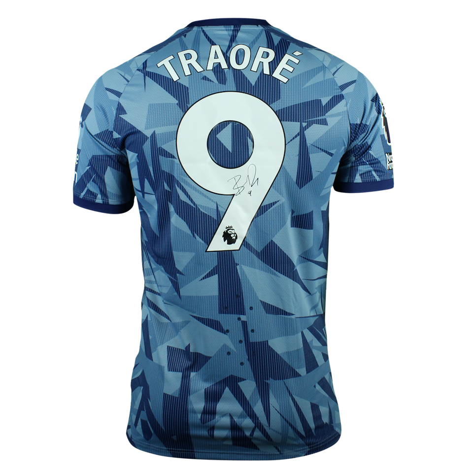 Bertrand Traoré Aston Villa shirt