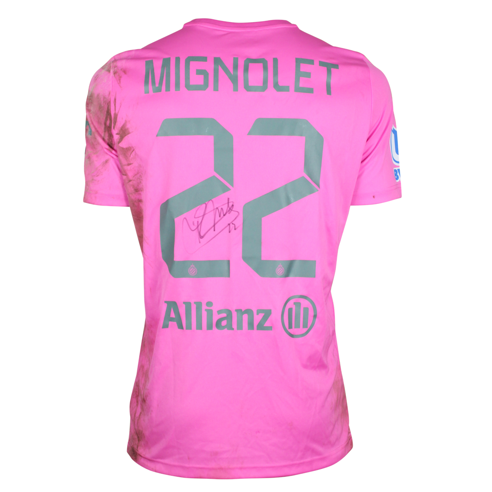 Simon Mignolet Club Brugge のシャツ