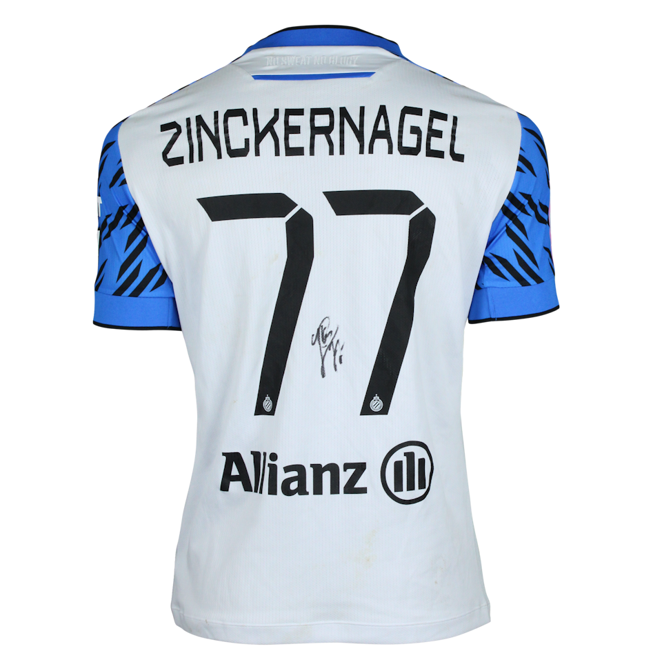Maglia di Philip Zinckernagel (Club Brugge)