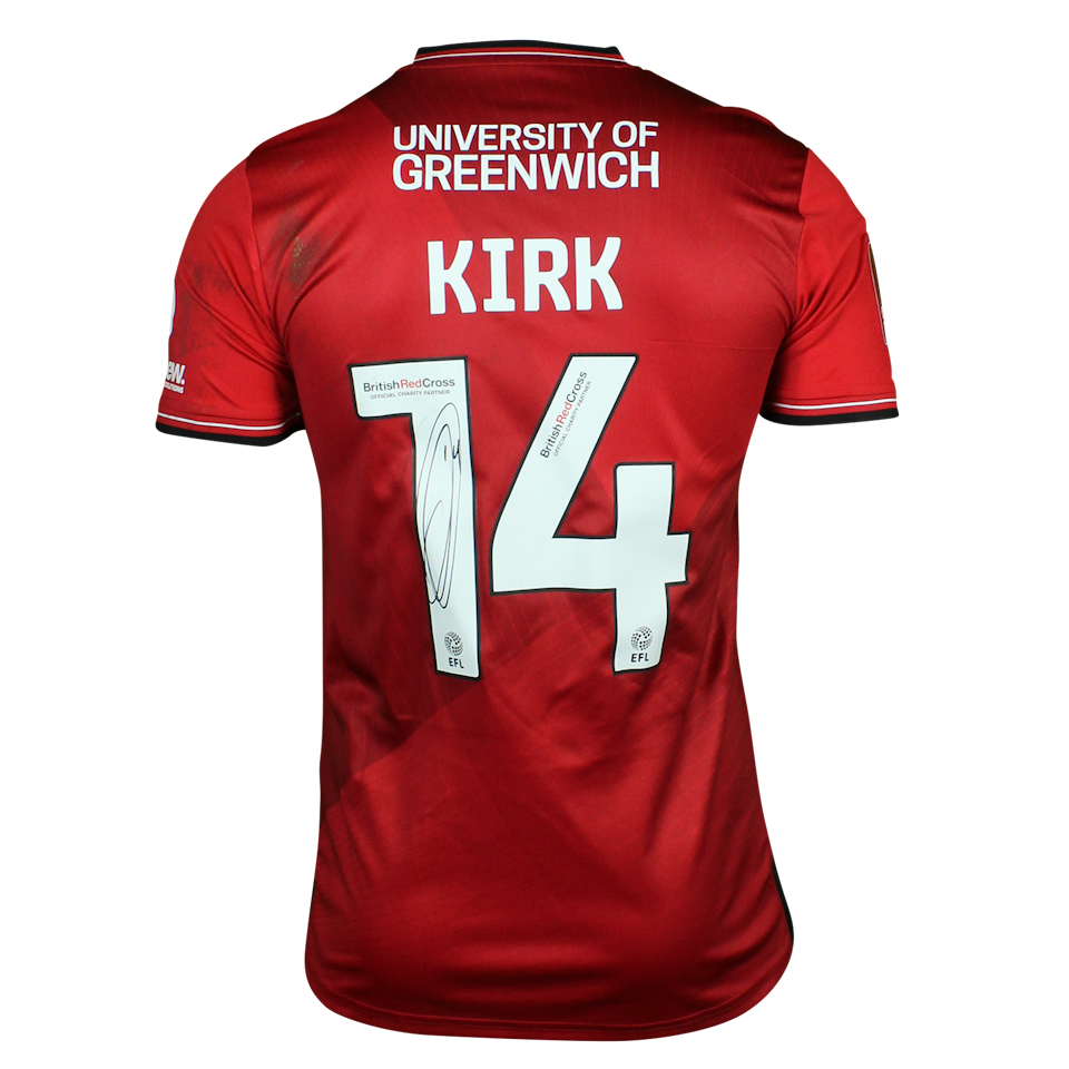 Charlie Kirk Charlton Athletic jersey