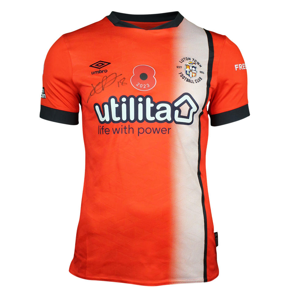 Jordan Clark Luton Town jersey