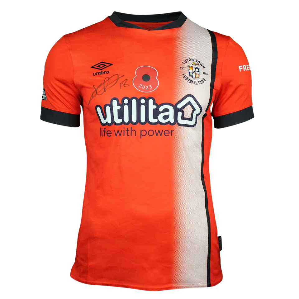 Jordan Clark Luton Town jersey