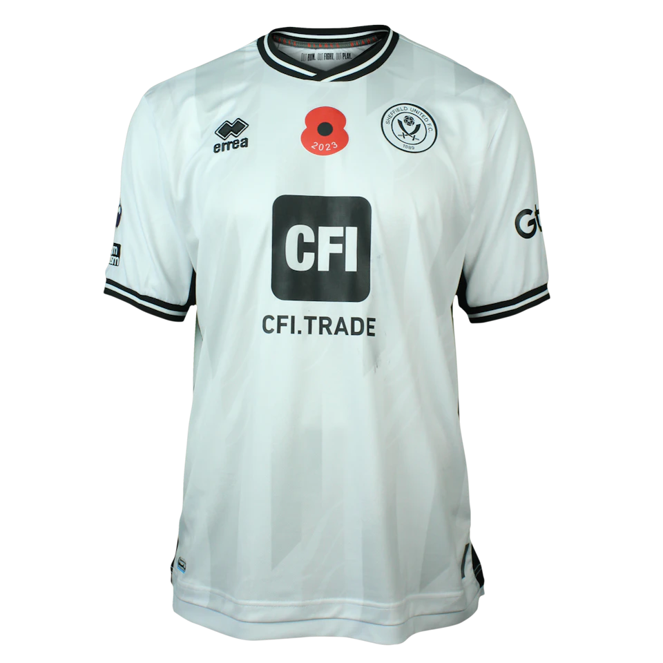 来自Sheffield United的Jordan Amissah球衣