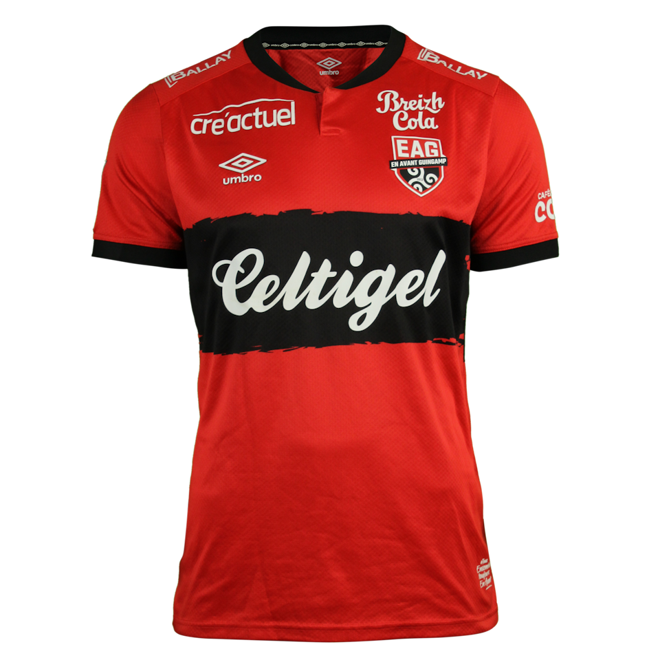 Donatien Gomis En Avant Guingamp camisa.