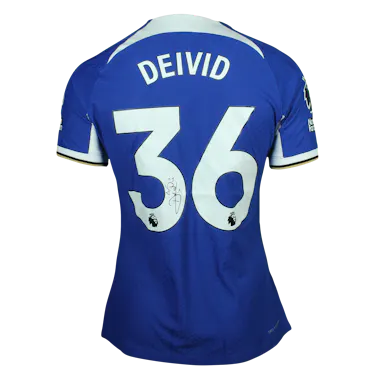 Chelsea 팀의 Deivid Washington de Souza Eugênio 셔츠