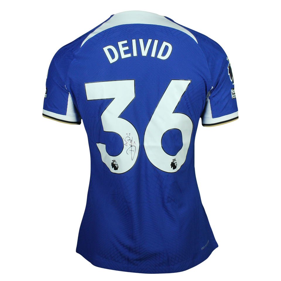 Chelsea 팀의 Deivid Washington de Souza Eugênio 셔츠