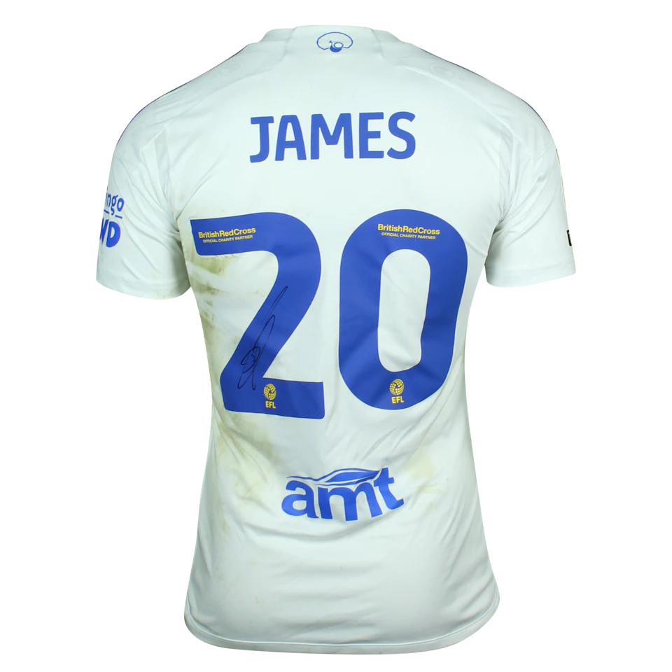 来自Leeds United的Daniel James球衣