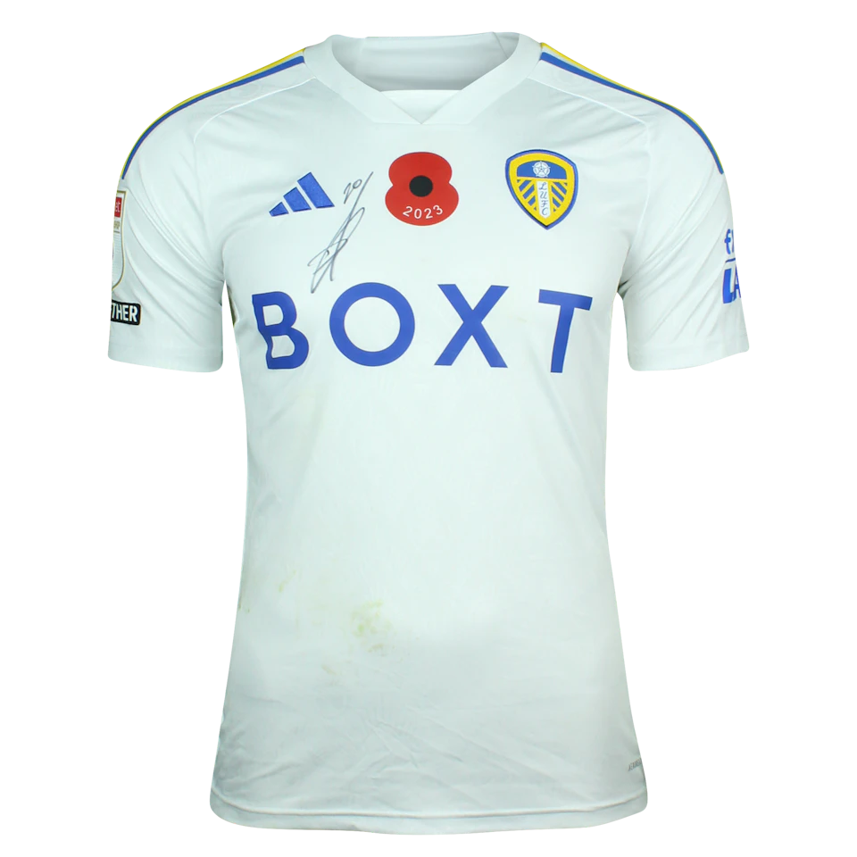 来自Leeds United的Daniel James球衣