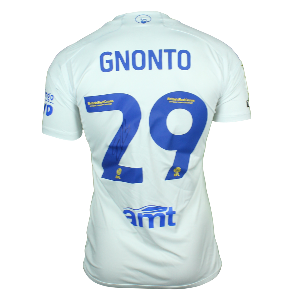 Degnand Wilfried Gnonto Leeds United shirt