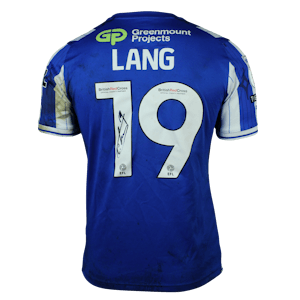 Callum Lang Wigan Athletic shirt
