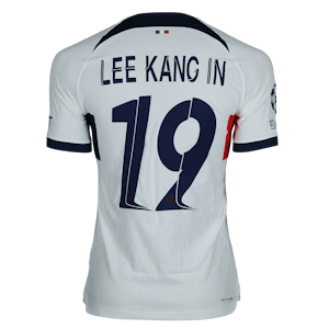 Lee Kang In  Paris Saint-Germain shirt