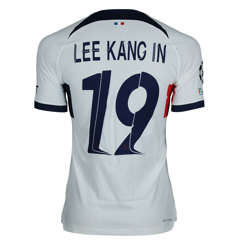 Lee Kang In  Paris Saint-Germain shirt
