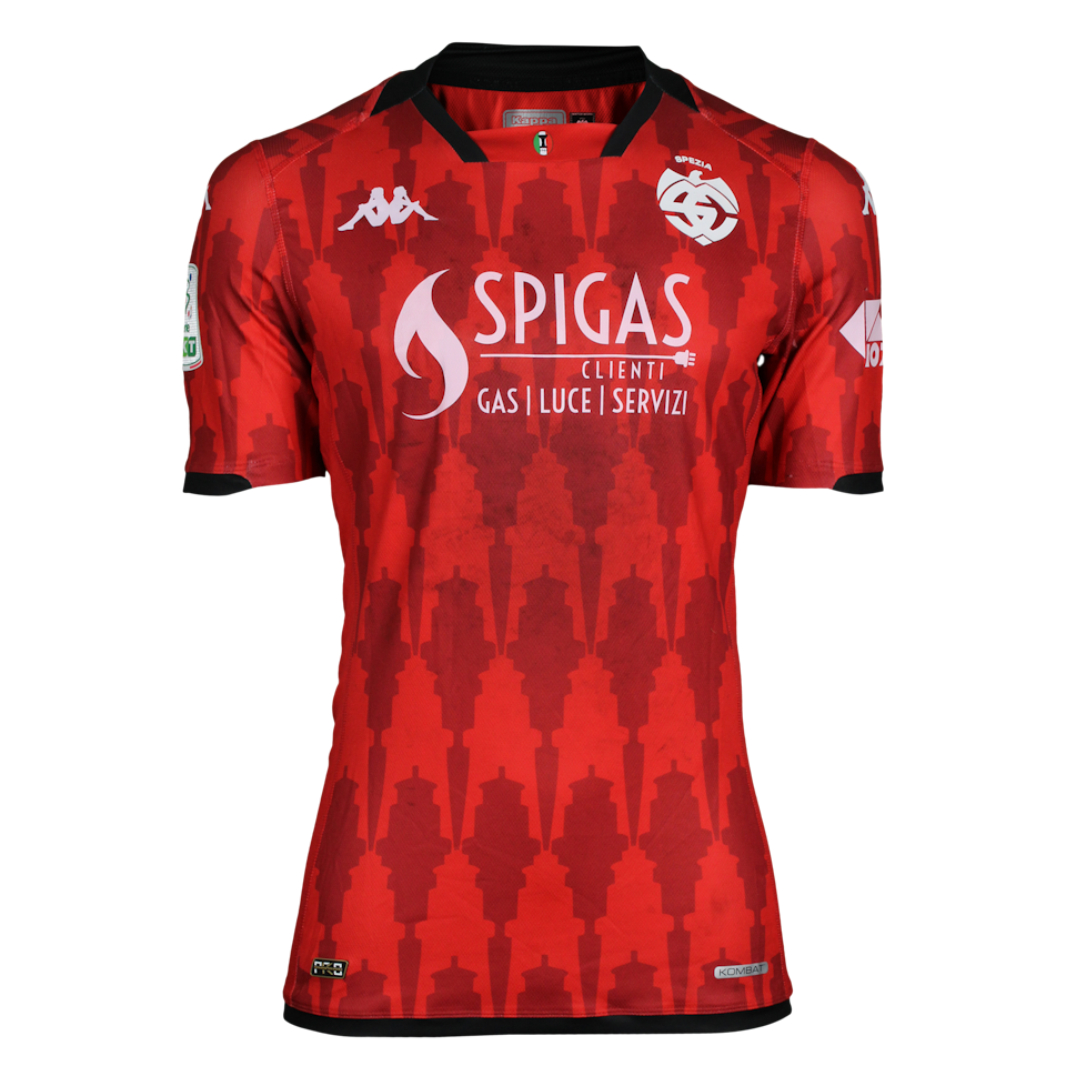 Francesco Pio Esposito Spezia Calcio shirt