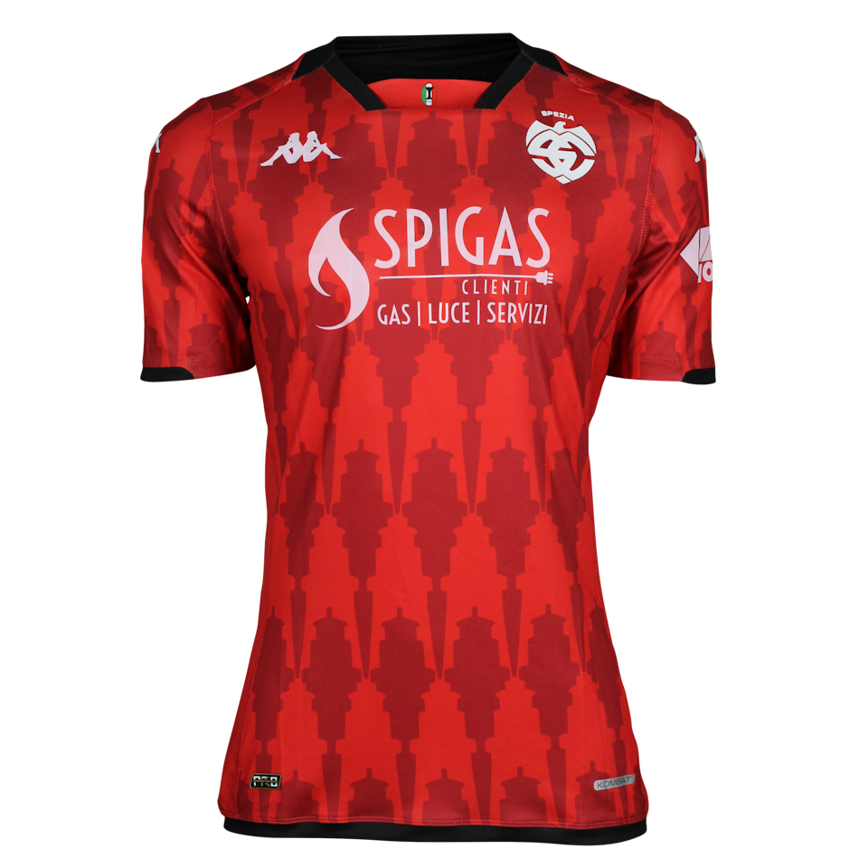 Maglia di Raimonds Krollis (Spezia Calcio)