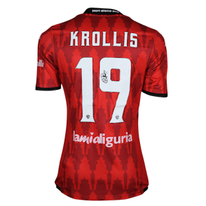 Maglia di Raimonds Krollis (Spezia Calcio)