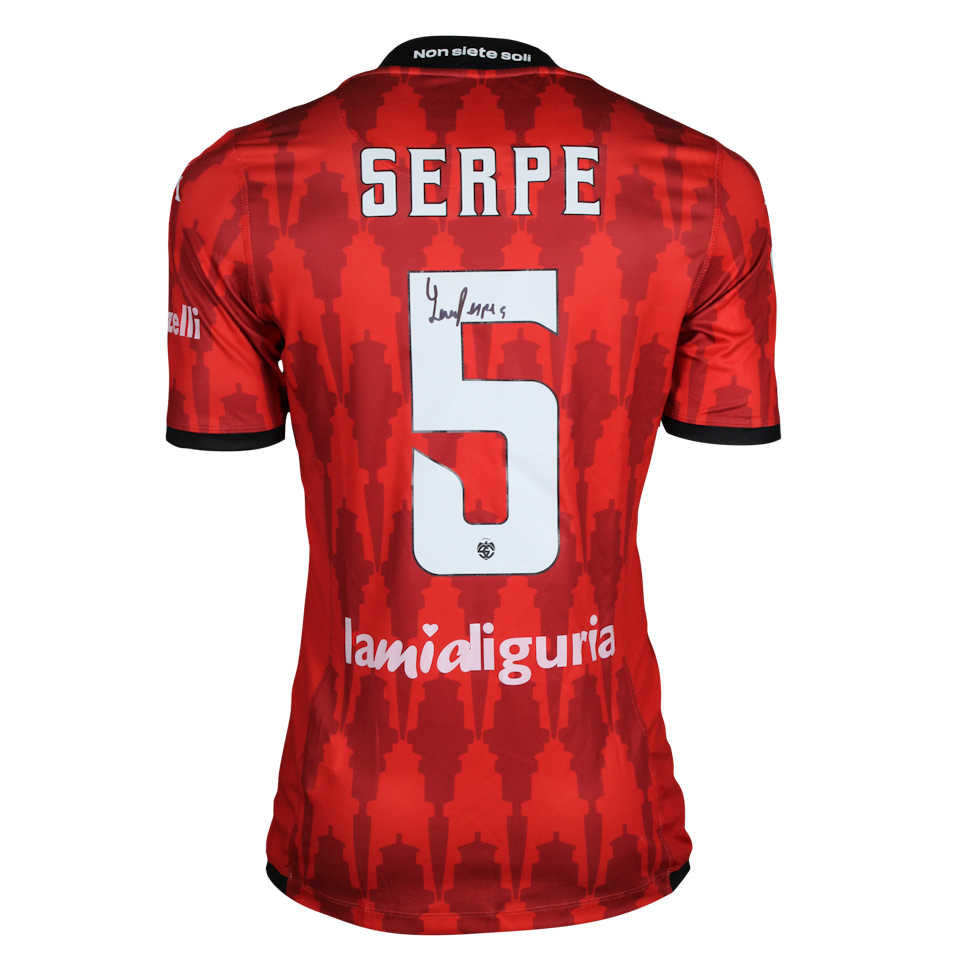 Maglia di Laurens Serpe (Spezia Calcio)