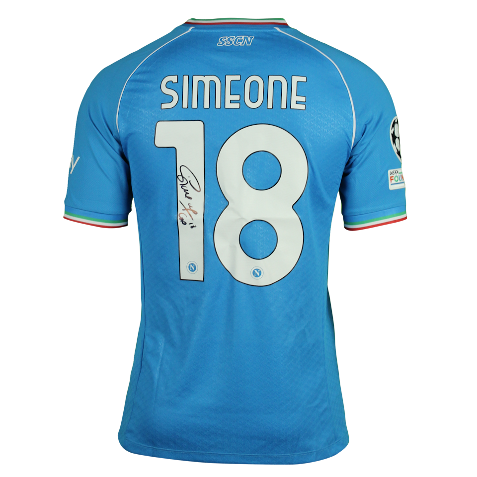 Napoli-Trikot von Giovanni Simeone