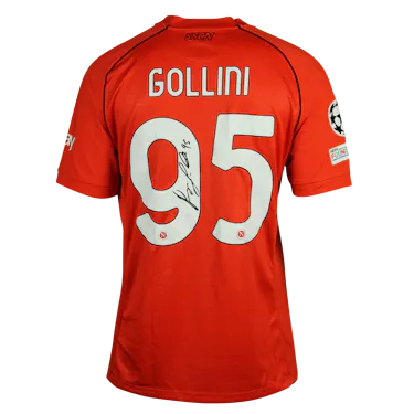 来自SSC Napoli的Pierluigi Gollini球衣