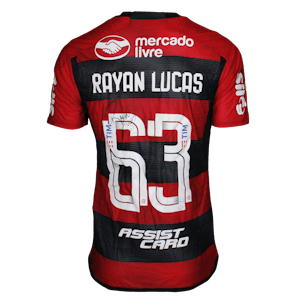 Rayan Lucas Flamengo camisa.