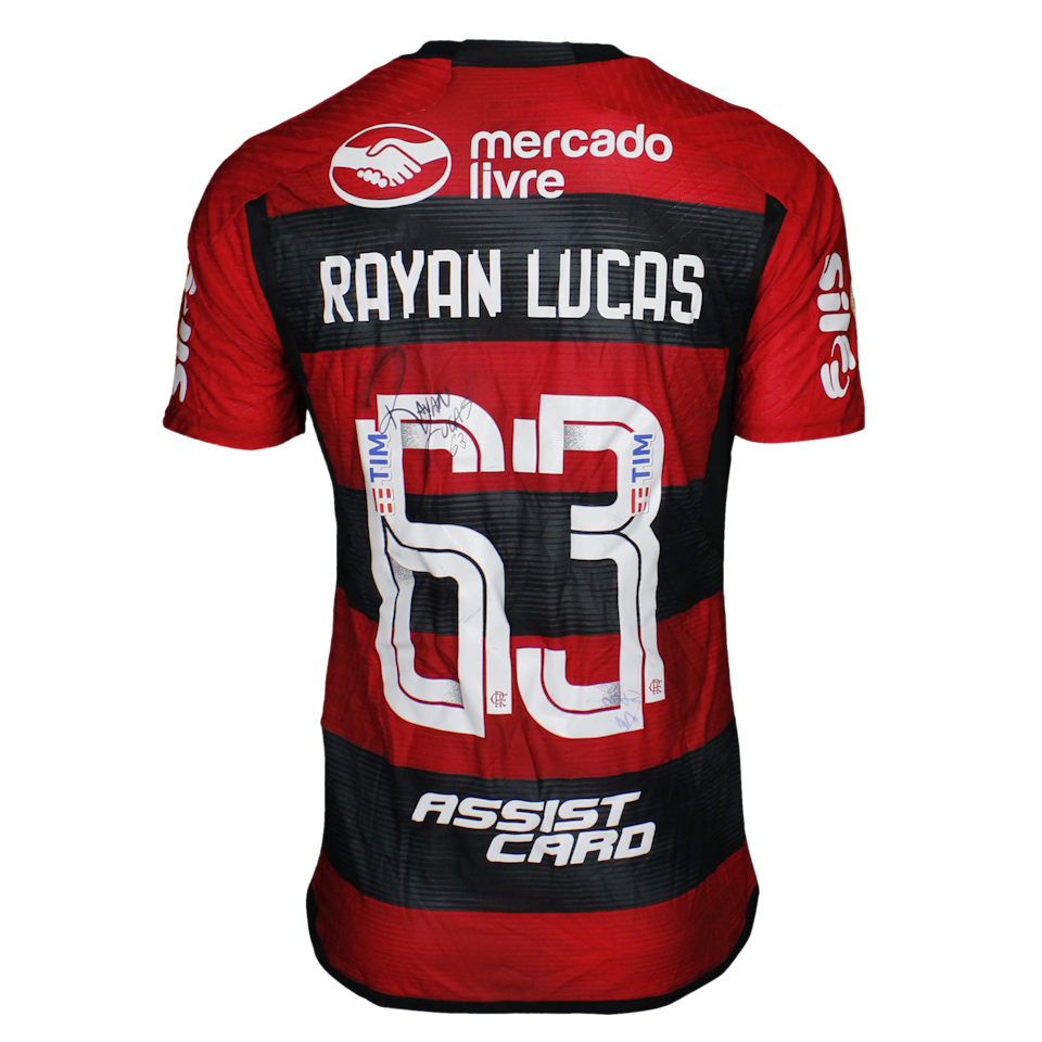 Rayan Lucas Flamengo camisa.