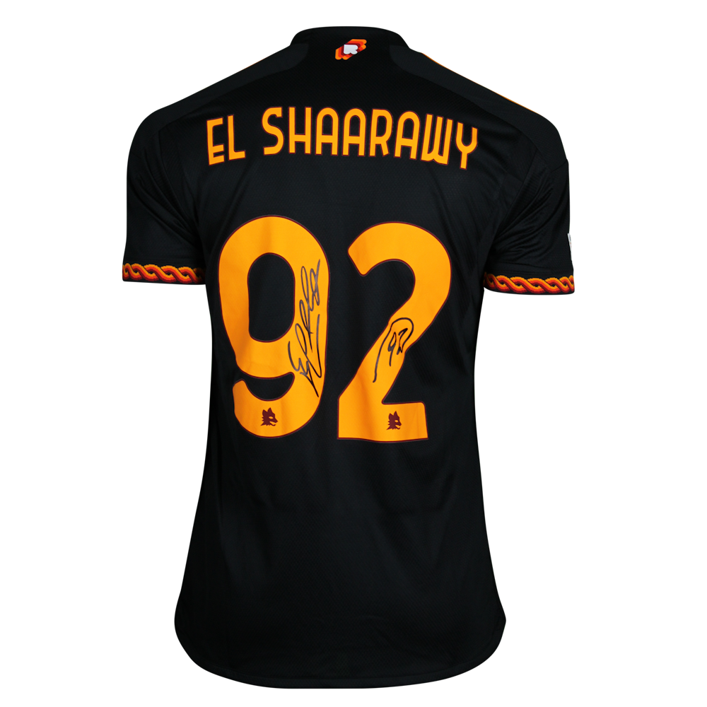 Stephan El Shaarawy | Slavia Praha - AS Roma | MatchWornShirt