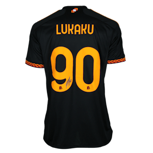Romelu Lukaku Menama AS Roma camisa.