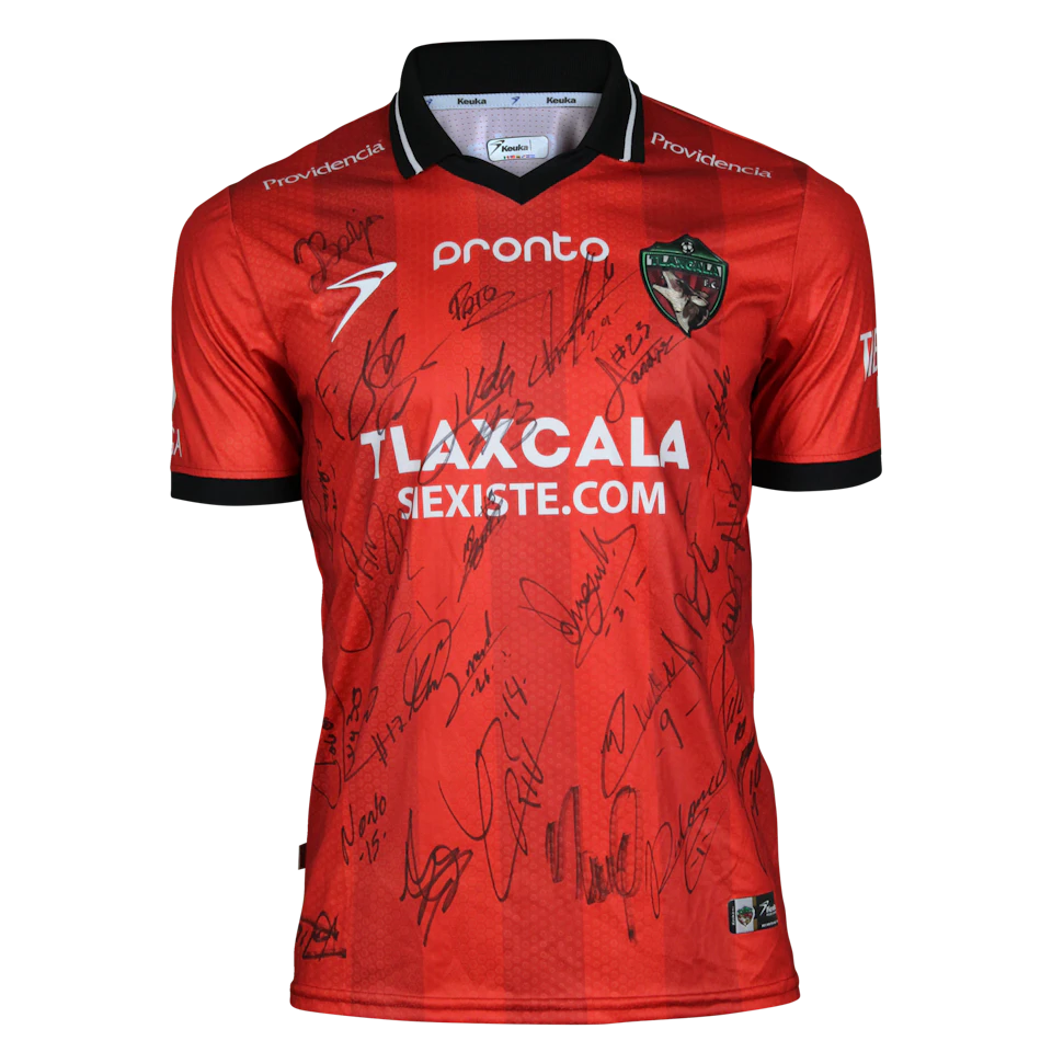 Squad Signed Shirt | Tlaxcala FC