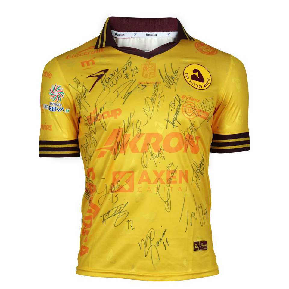Squad Signed Shirt | Club Atletico Morelia