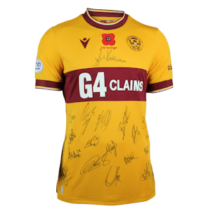 Motherwell FC | Squad Signed Shirt