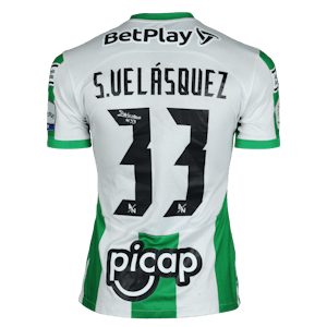 Camisa de Samuel Velásquez Uribe Atlético Nacional
