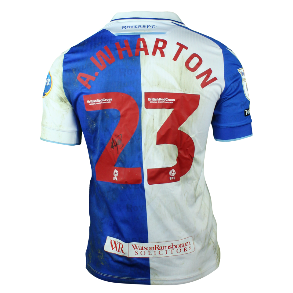 Adam Wharton Blackburn Rovers shirt
